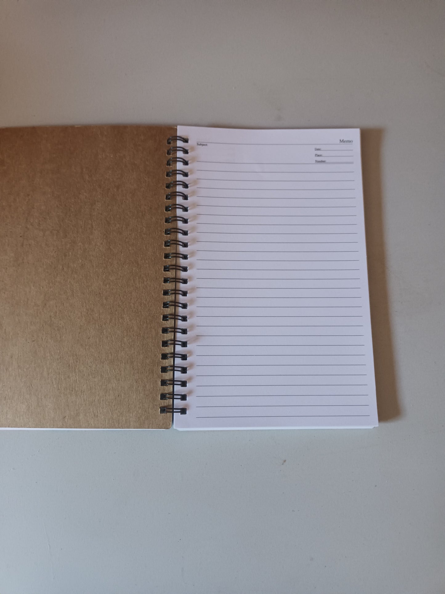 Cahier personnalisé